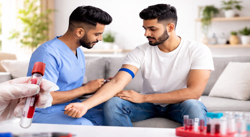 At-home blood tests : Types, benefits and how it works