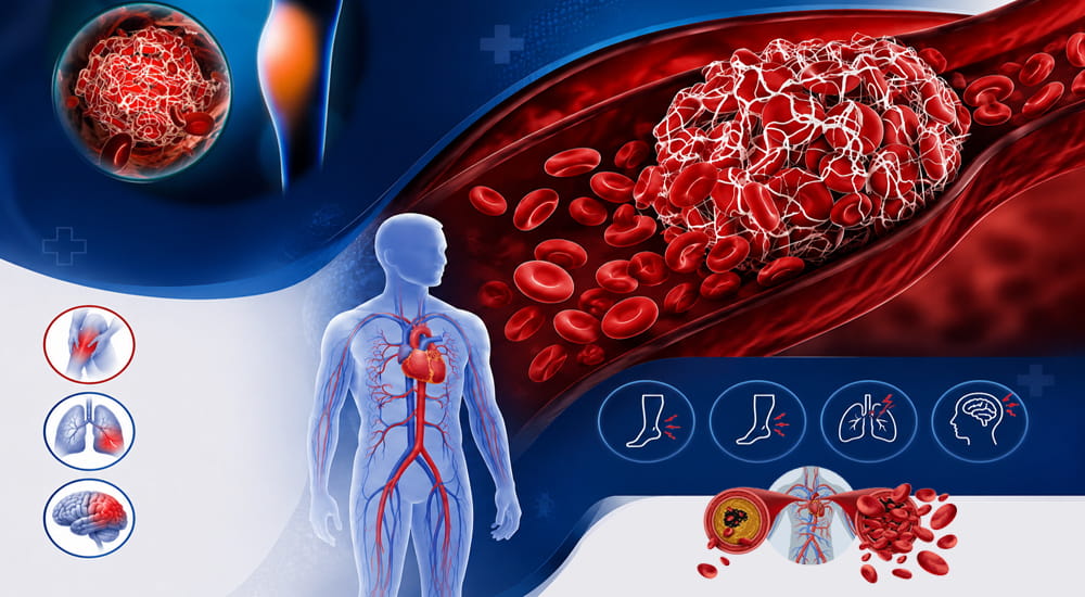 Blood clot: Symptoms, Causes and prevention