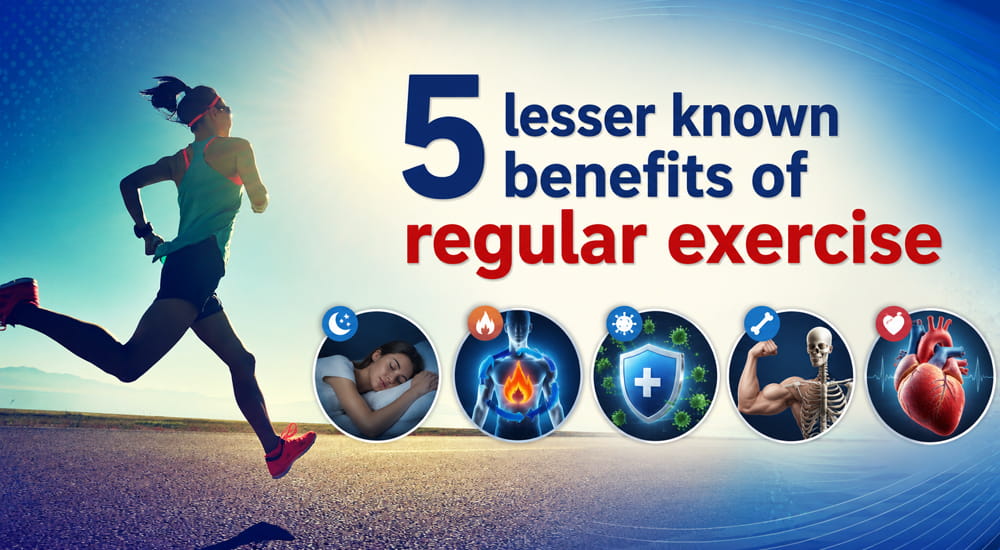Did you know about these lesser-known benefits of regular exercise?