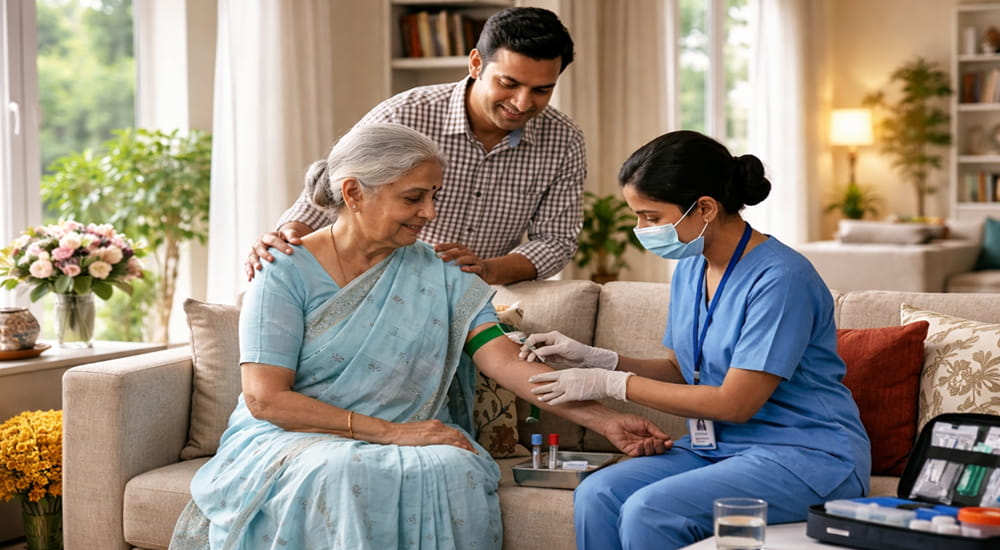 Top 7 benefits of getting a blood test at home