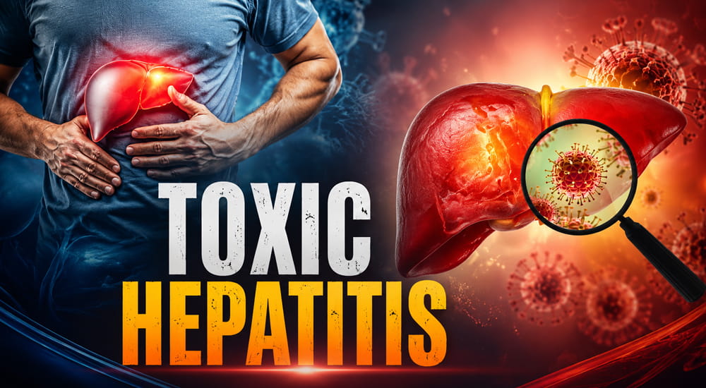 Toxic hepatitis : symptoms and causes